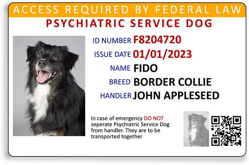 Psychiatric Service Dog Registration - American Pet Registry