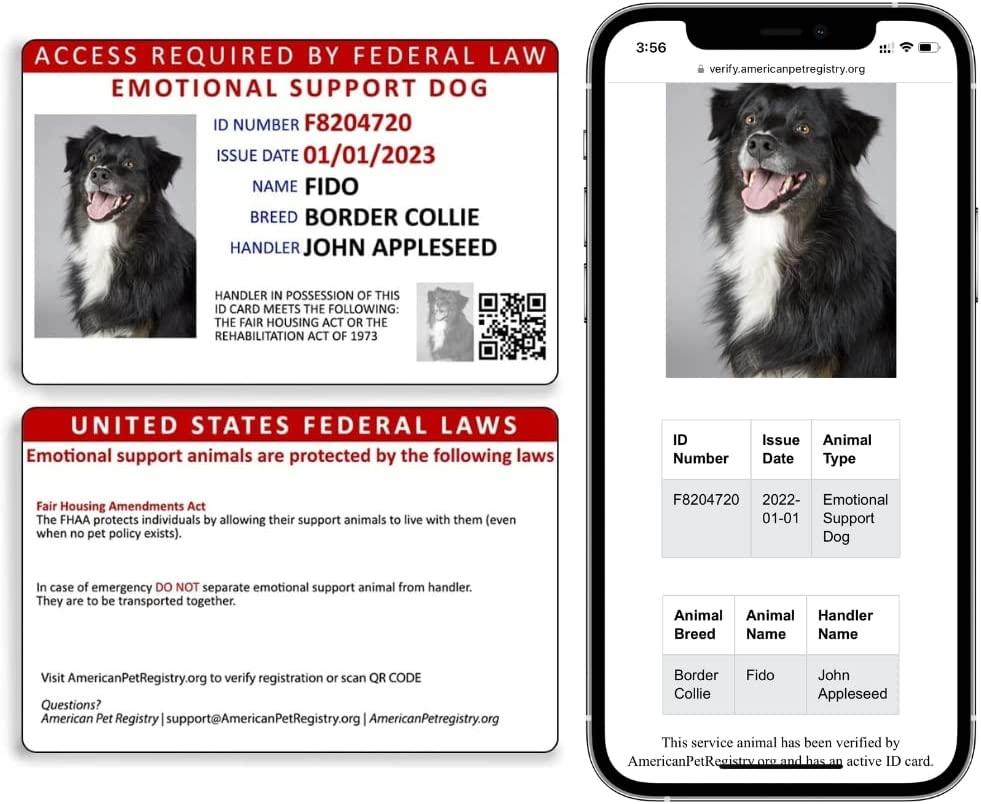 Emotional Support Dog Registration - American Pet Registry